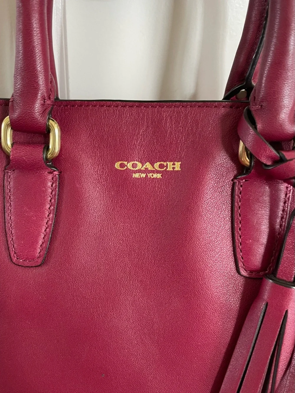 Coach detachable handles