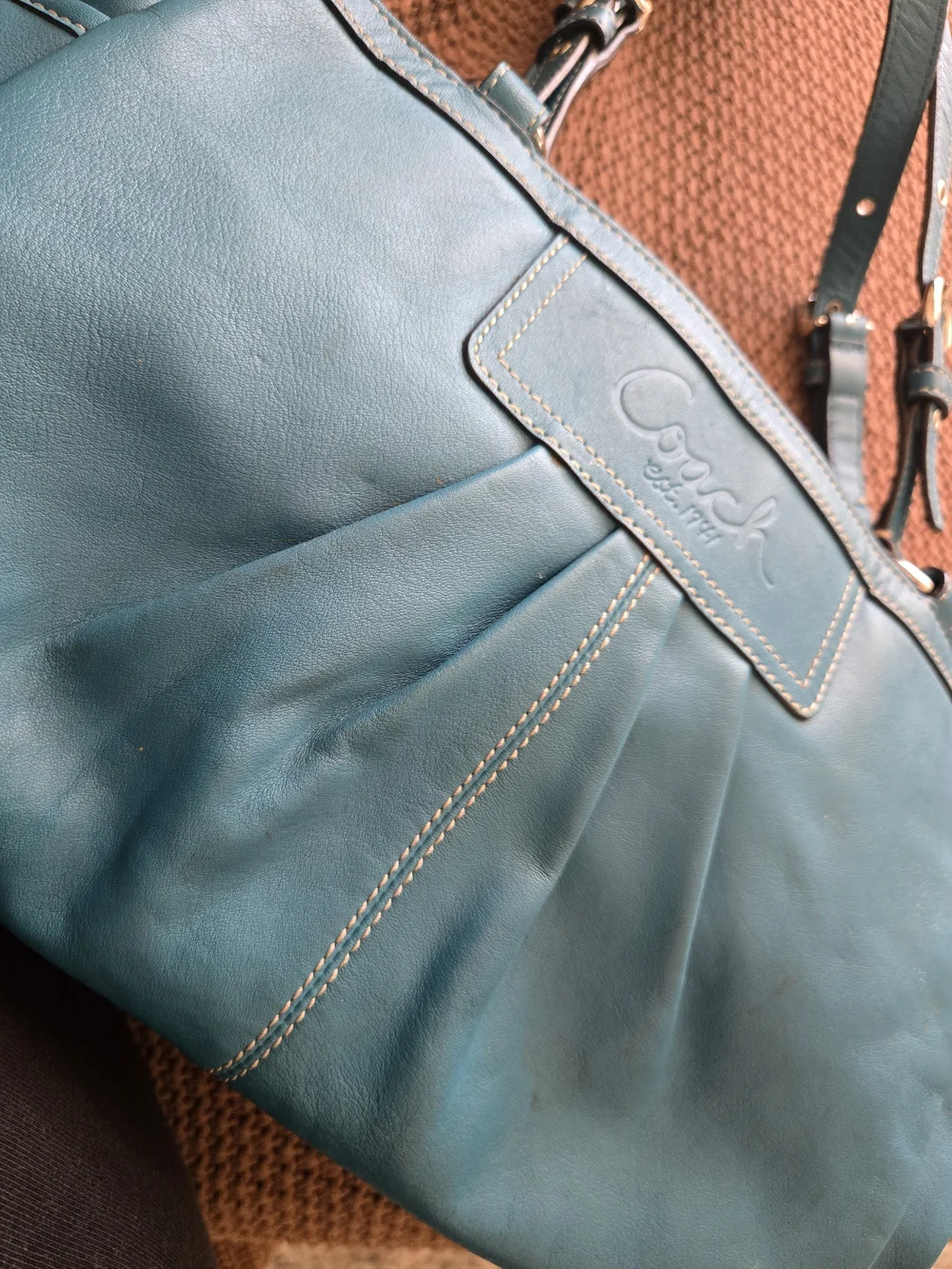 Coach soft teal