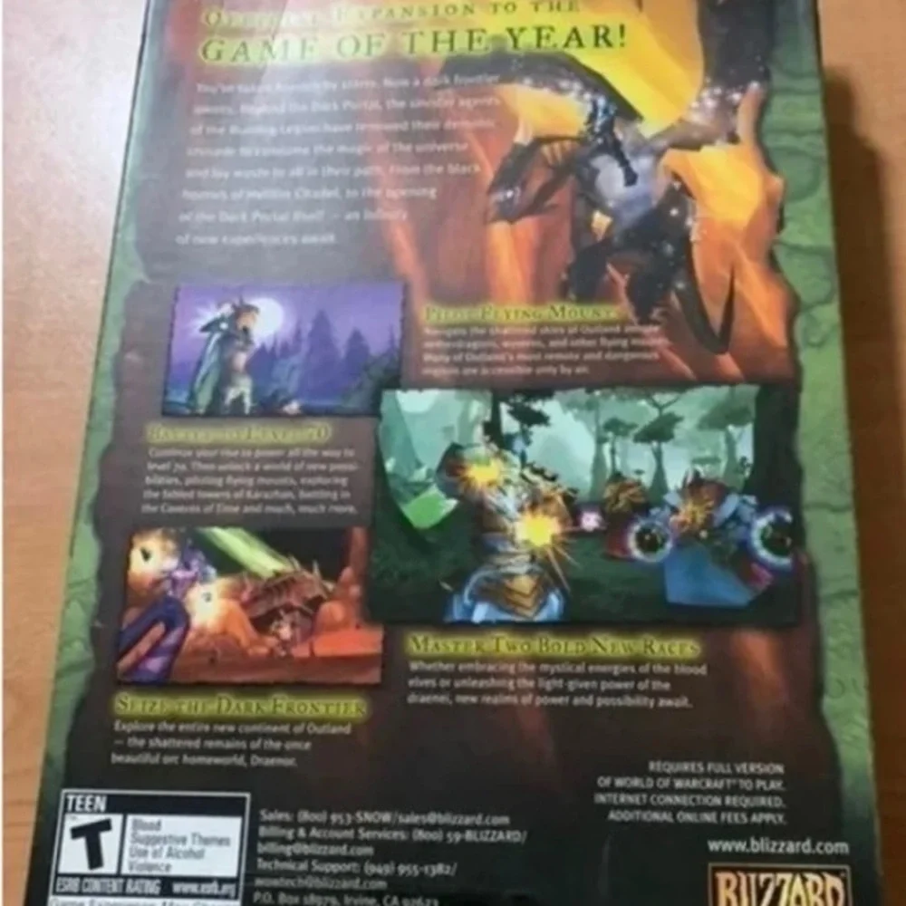 Blizzard lot world