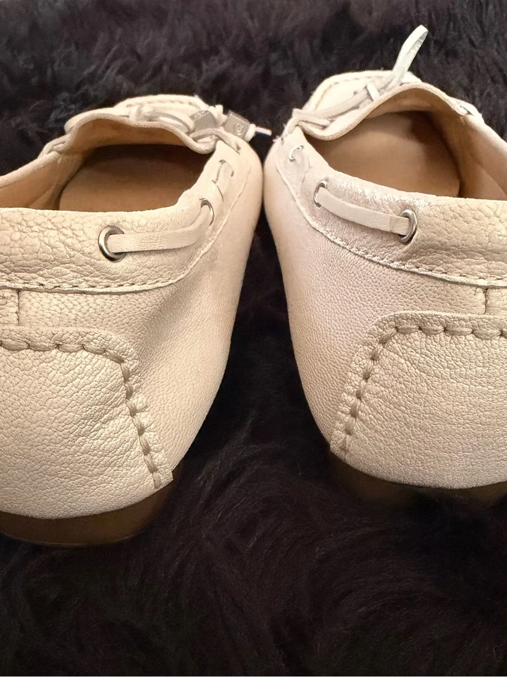 Michael Kors leather moccasins