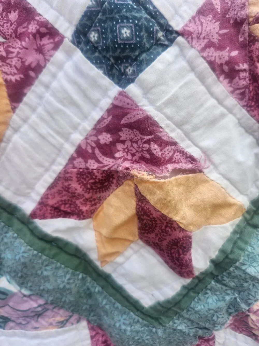 hand made quilt good