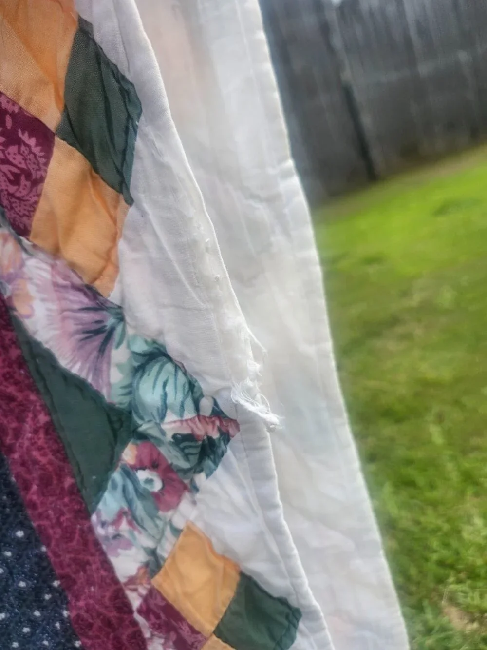 hand made quilt good