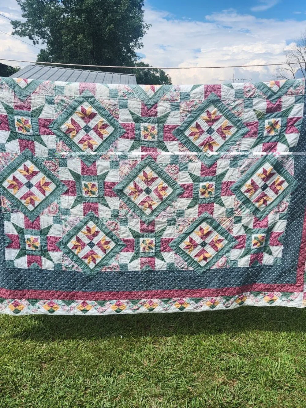 hand made quilt good