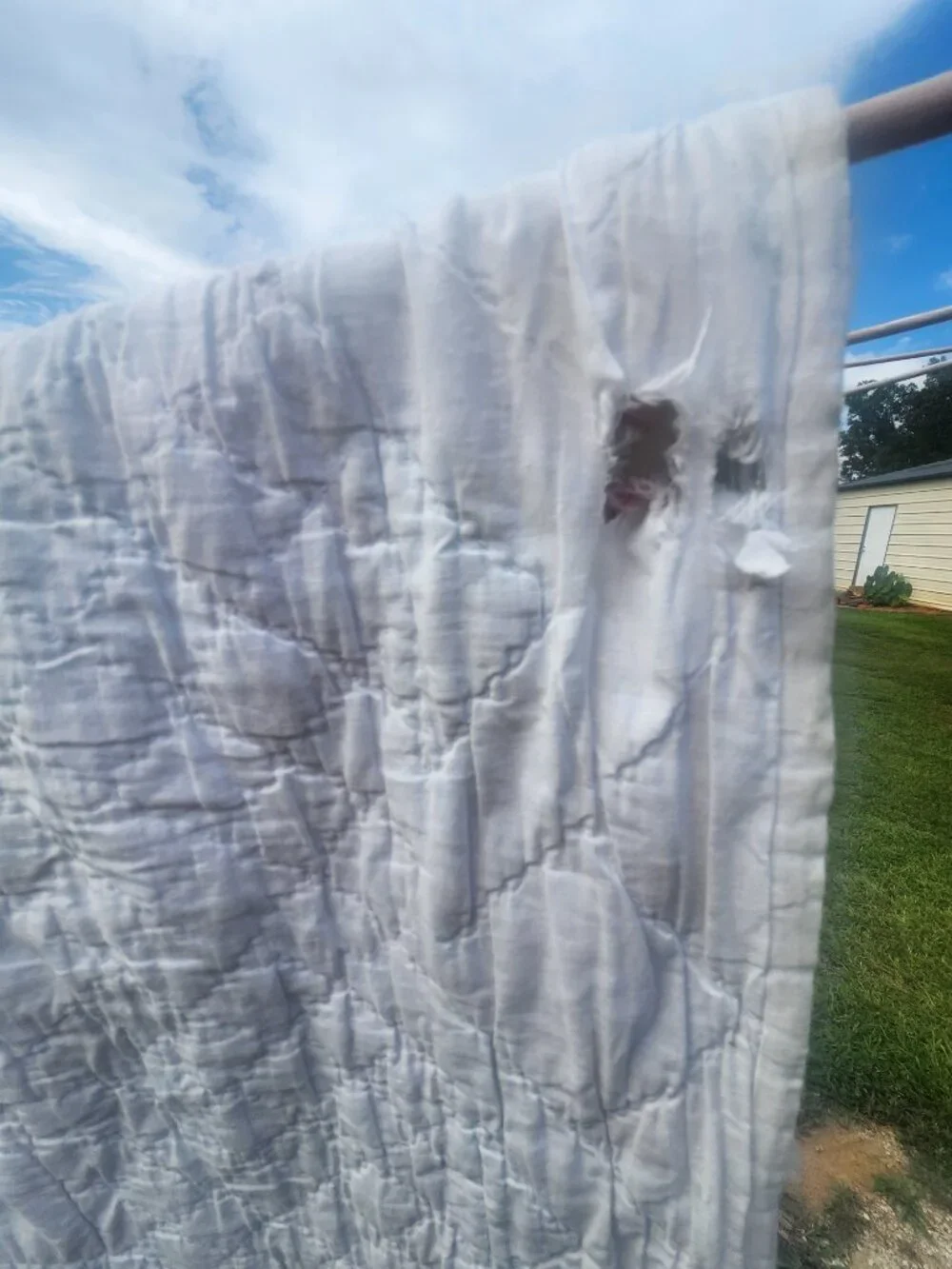hand made quilt good