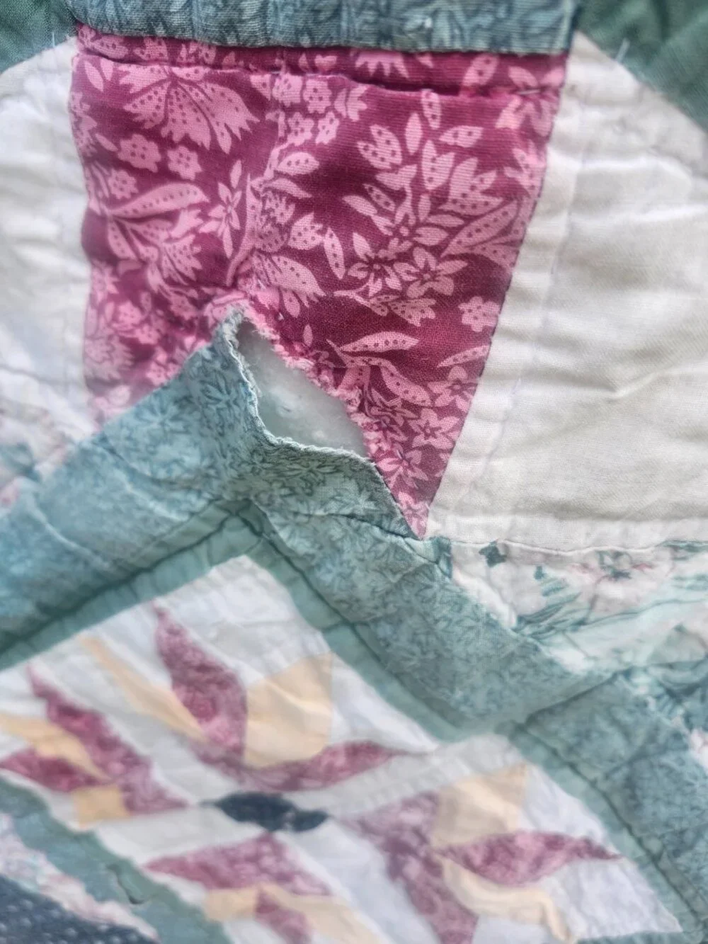 hand made quilt good