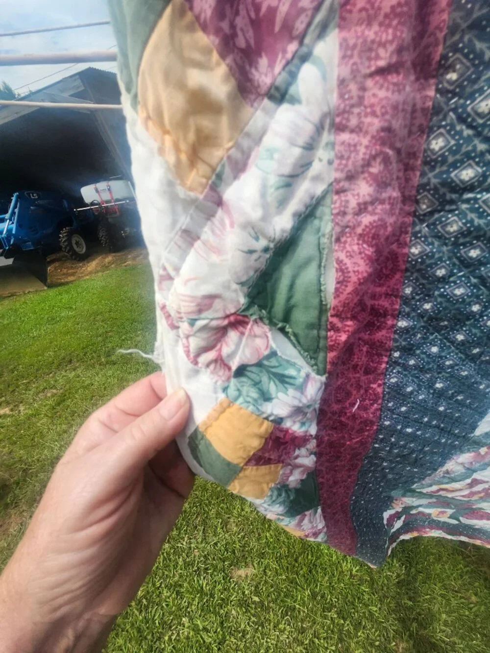 hand made quilt good