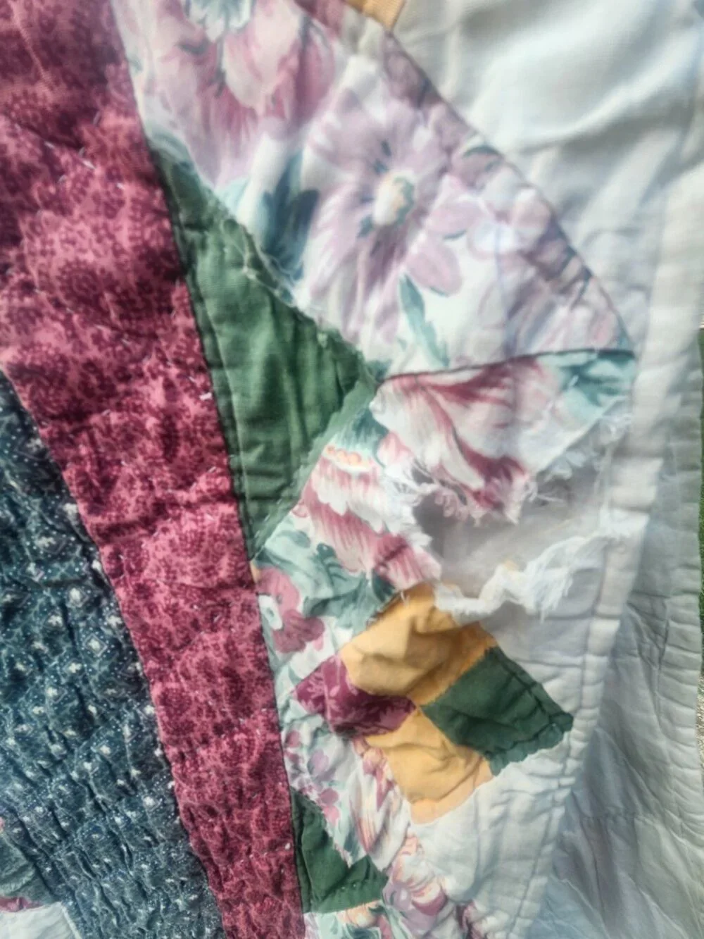 hand made quilt good