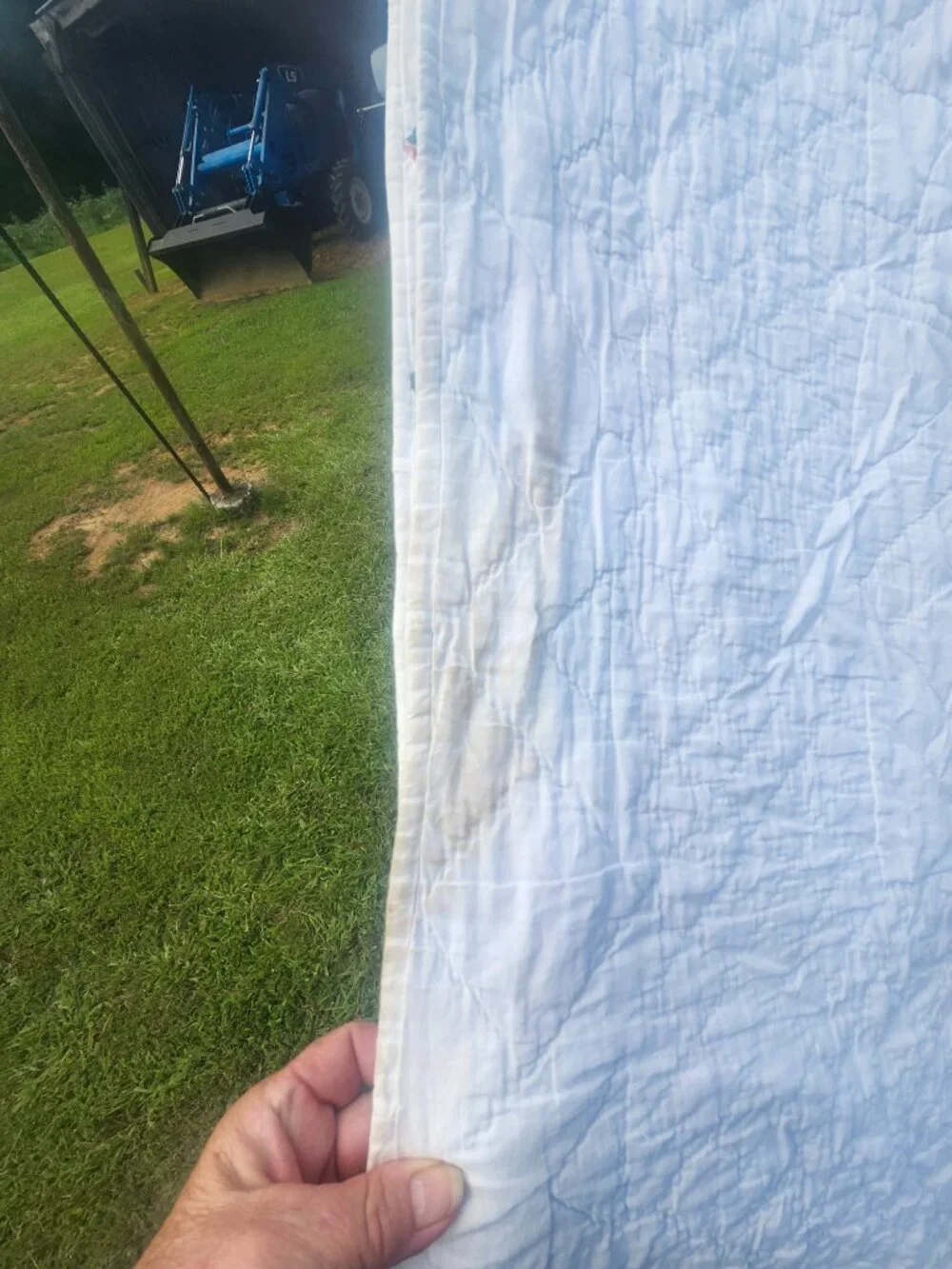 hand made quilt good
