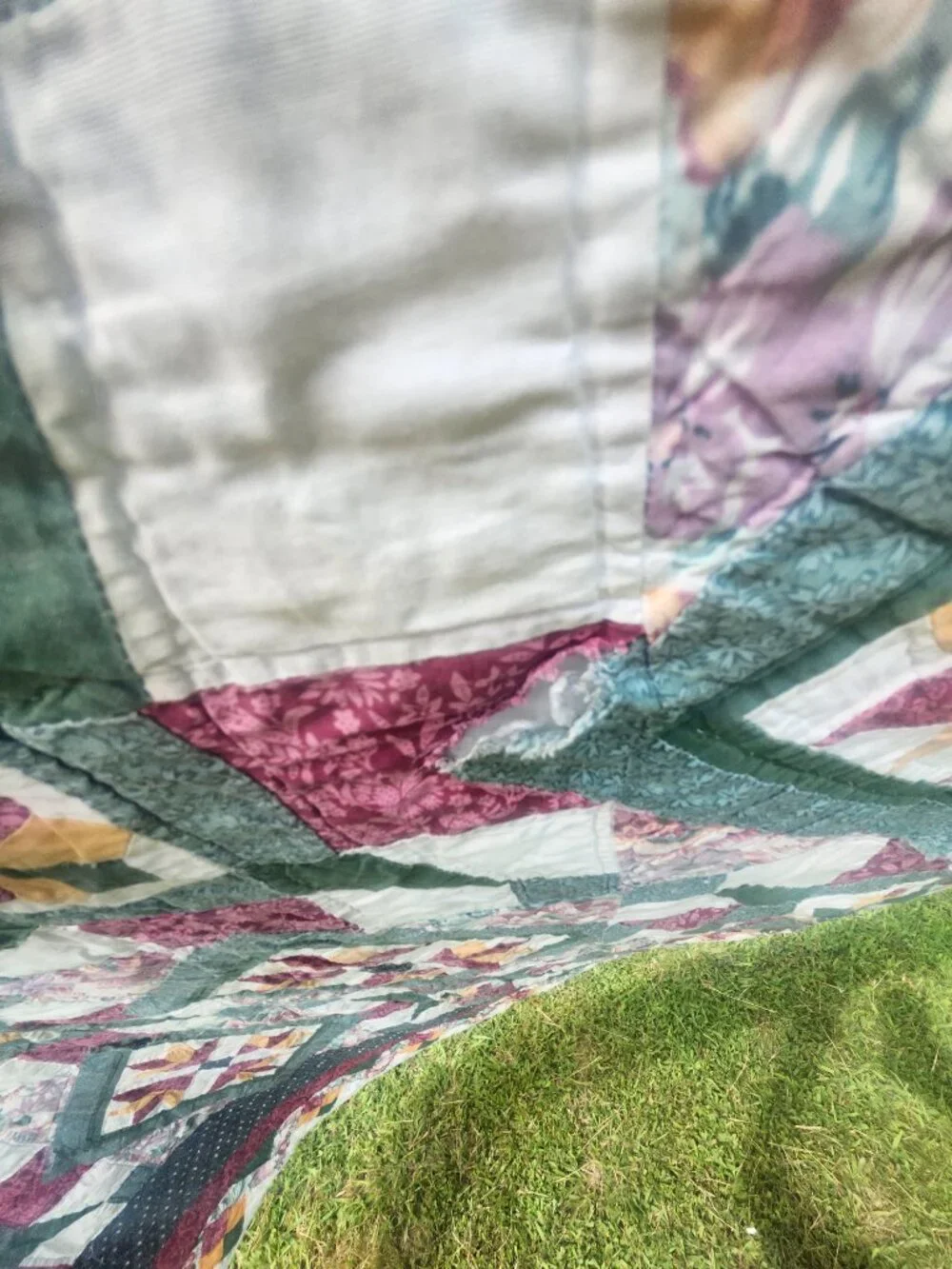 hand made quilt good