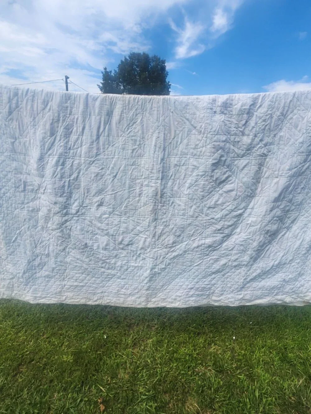hand made quilt good