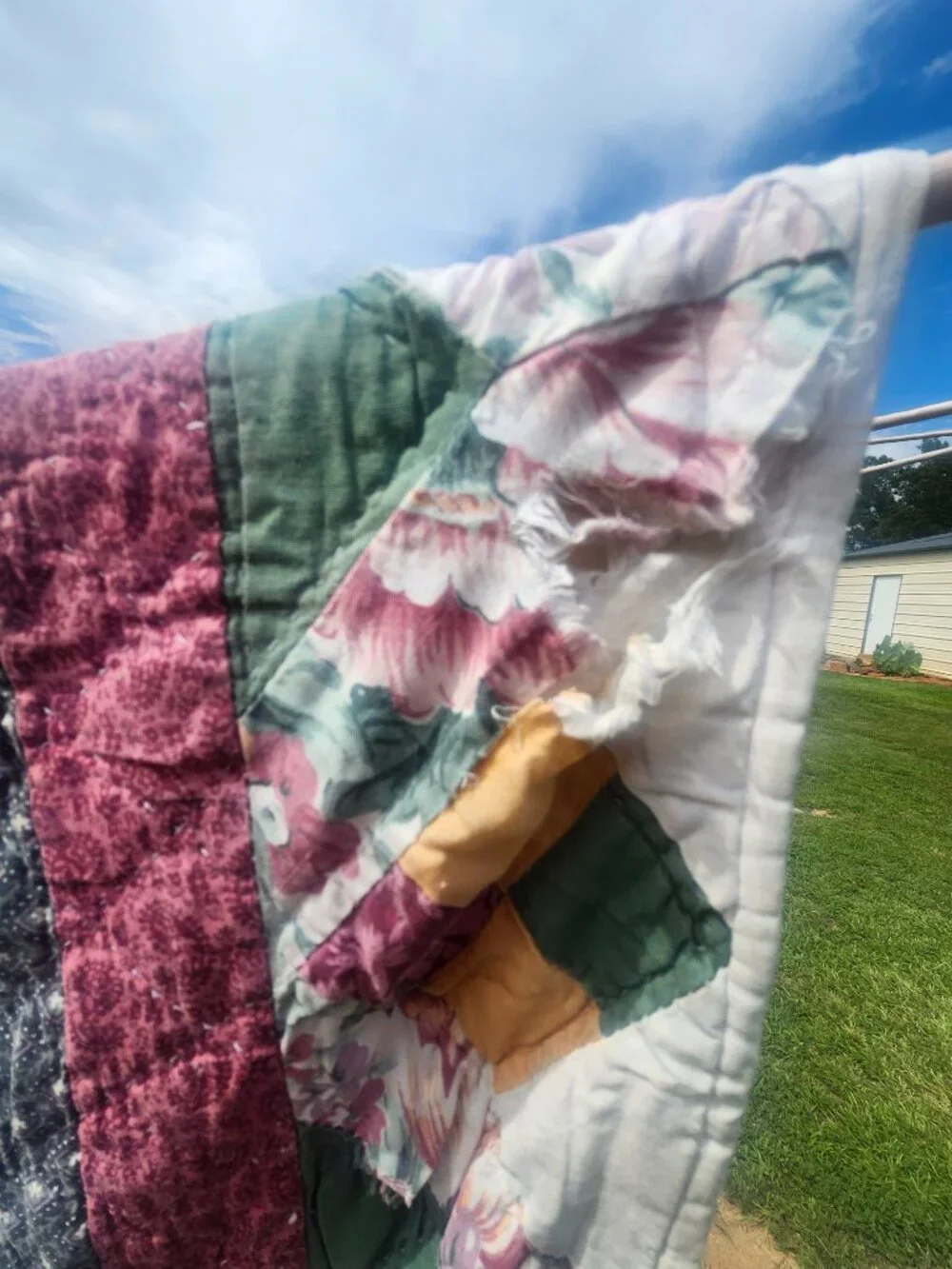 hand made quilt good