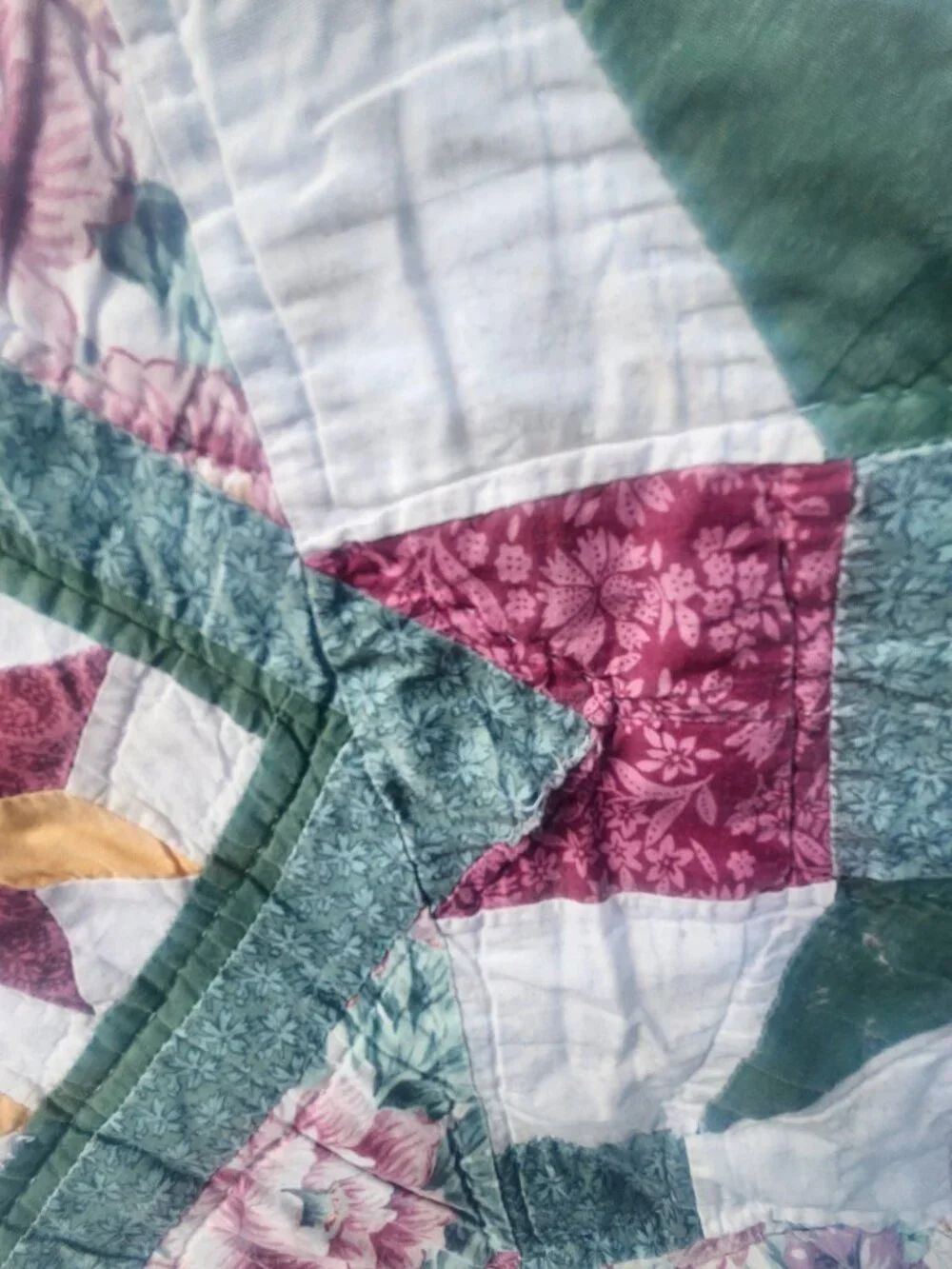 hand made quilt good