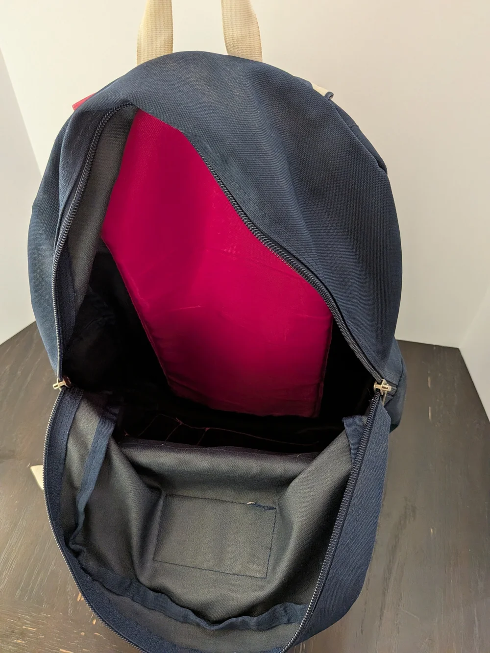 Jansport navy backpack