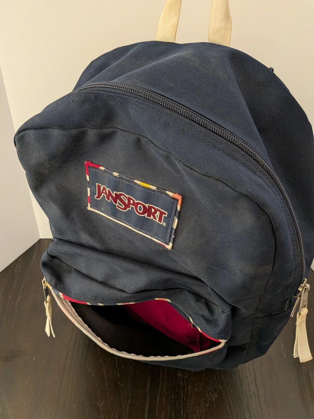 Jansport navy backpack