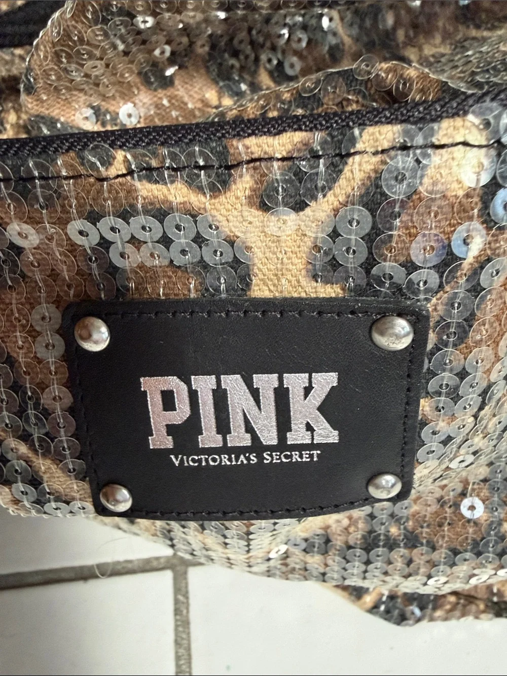 PINK Victorias Secret sparkling sequin