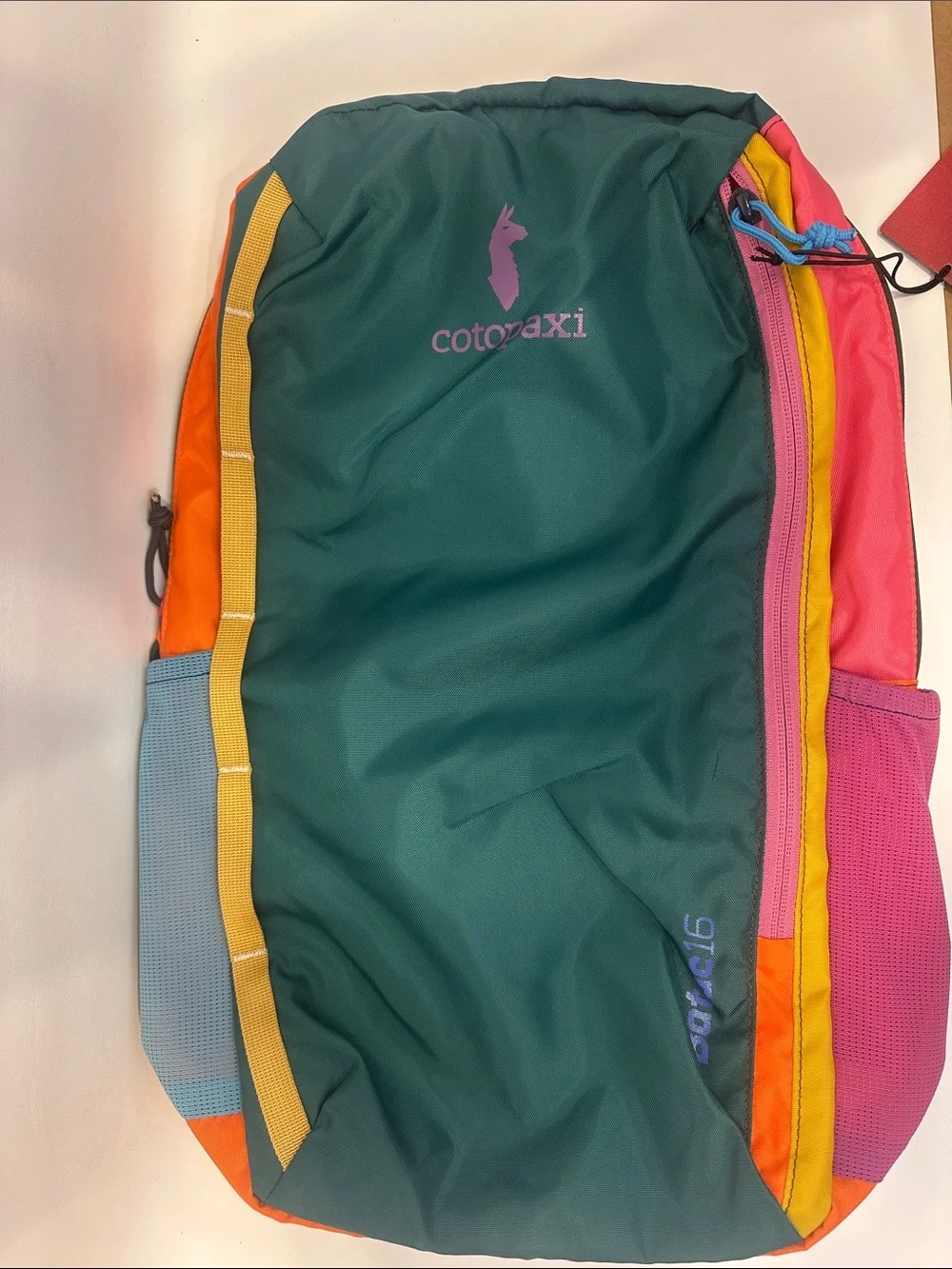 Cotopaxi Batac Del Día 16L Backpack One-of-a-Kind Multicolor Lightweight Daypack