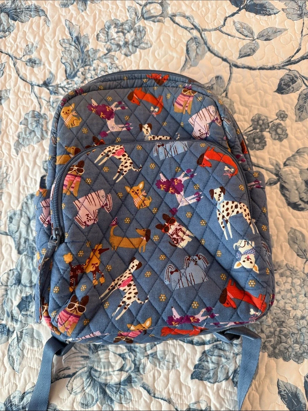 Vera Bradley Bark Park Mini Backpack