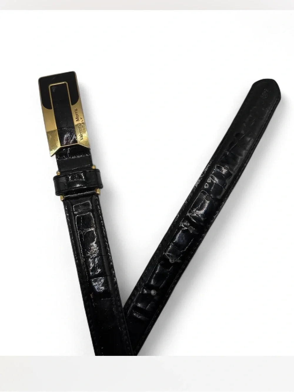 Valentino Morris Cowhide Belt