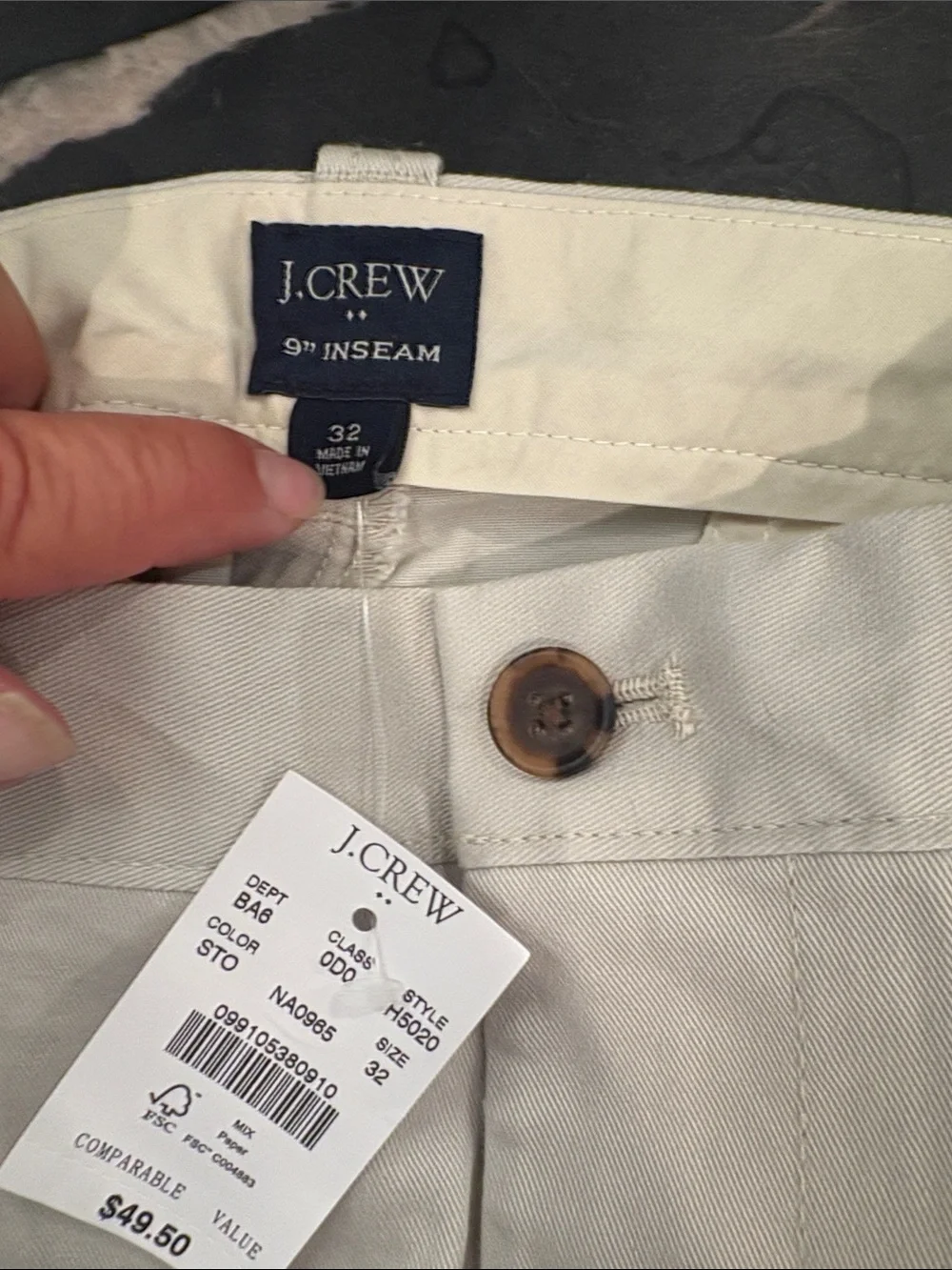 J. Crew button pairs