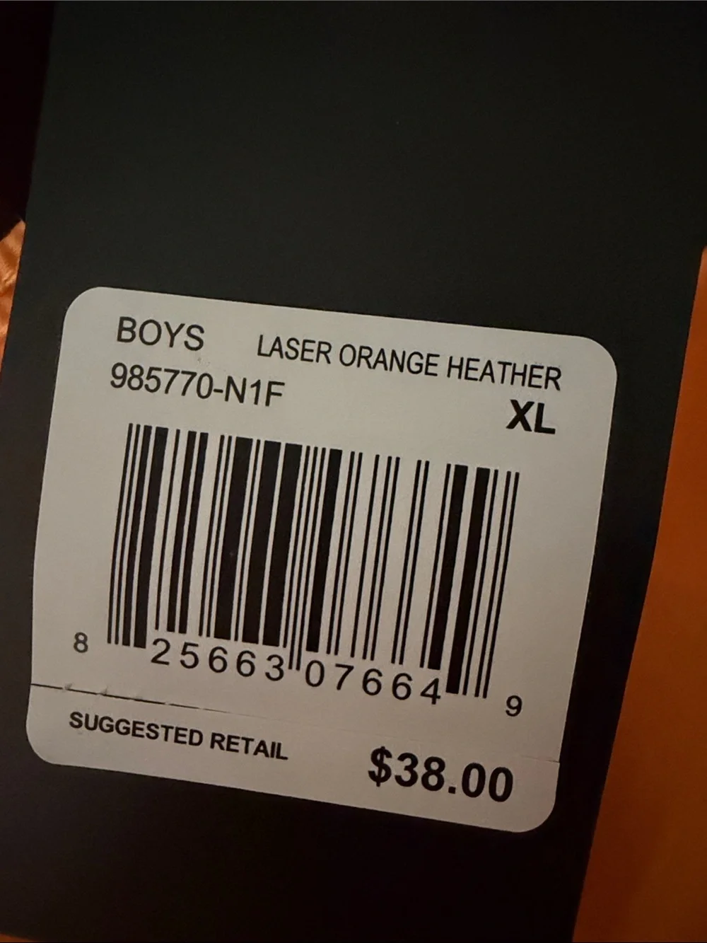 Hurley Orange Swim Trunks with Logo