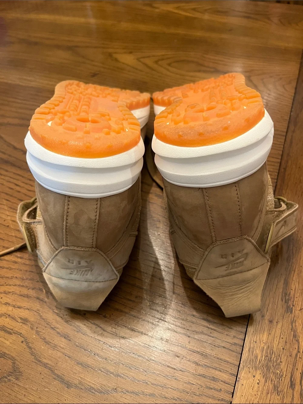 Nike Lunar Force 1 Flyknit Workboots in flax, size 13