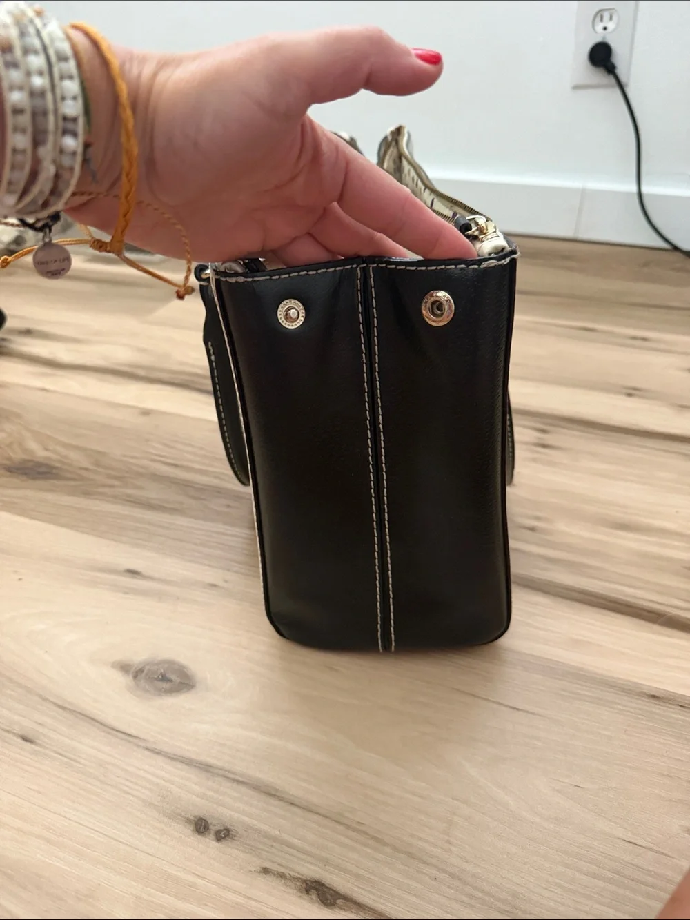 kate spade structured cream