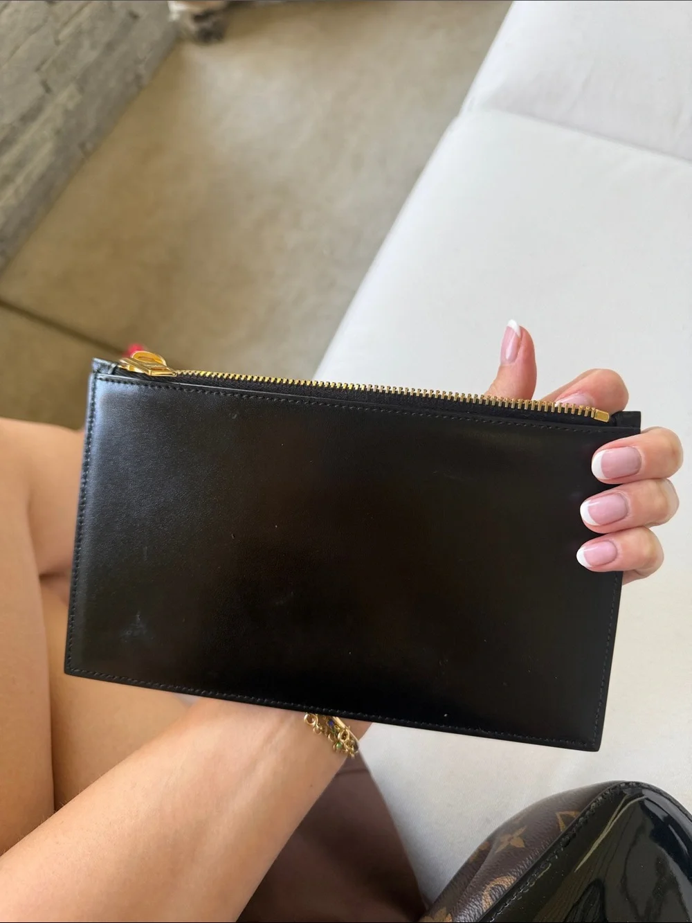 Saint Laurent slim leather