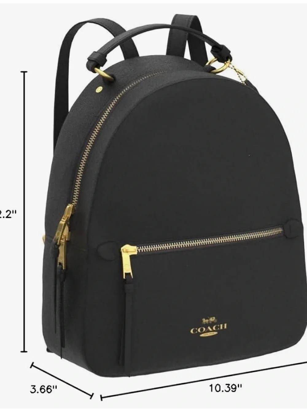 Coach Jordyn Leather Backpack