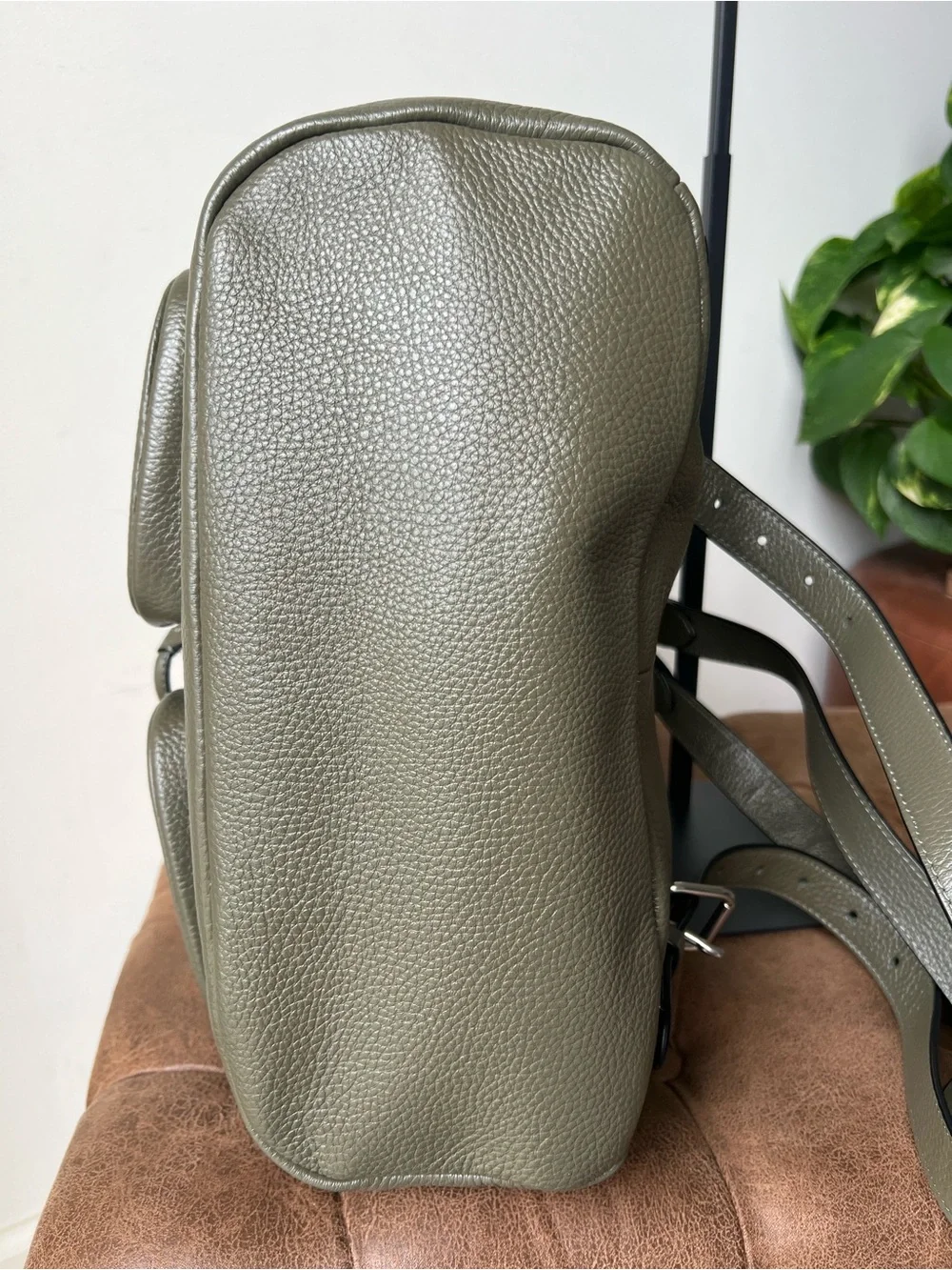 Coach pebbled leather