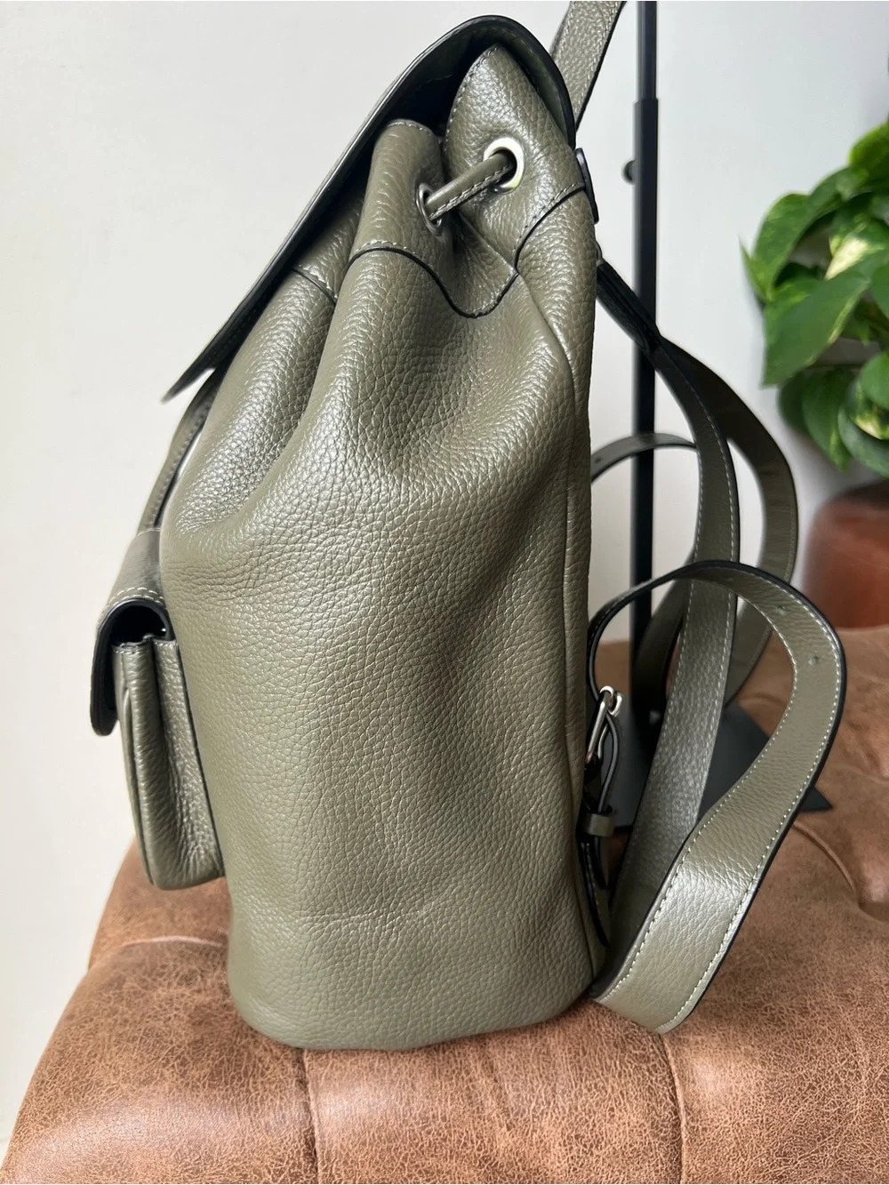 Coach pebbled leather