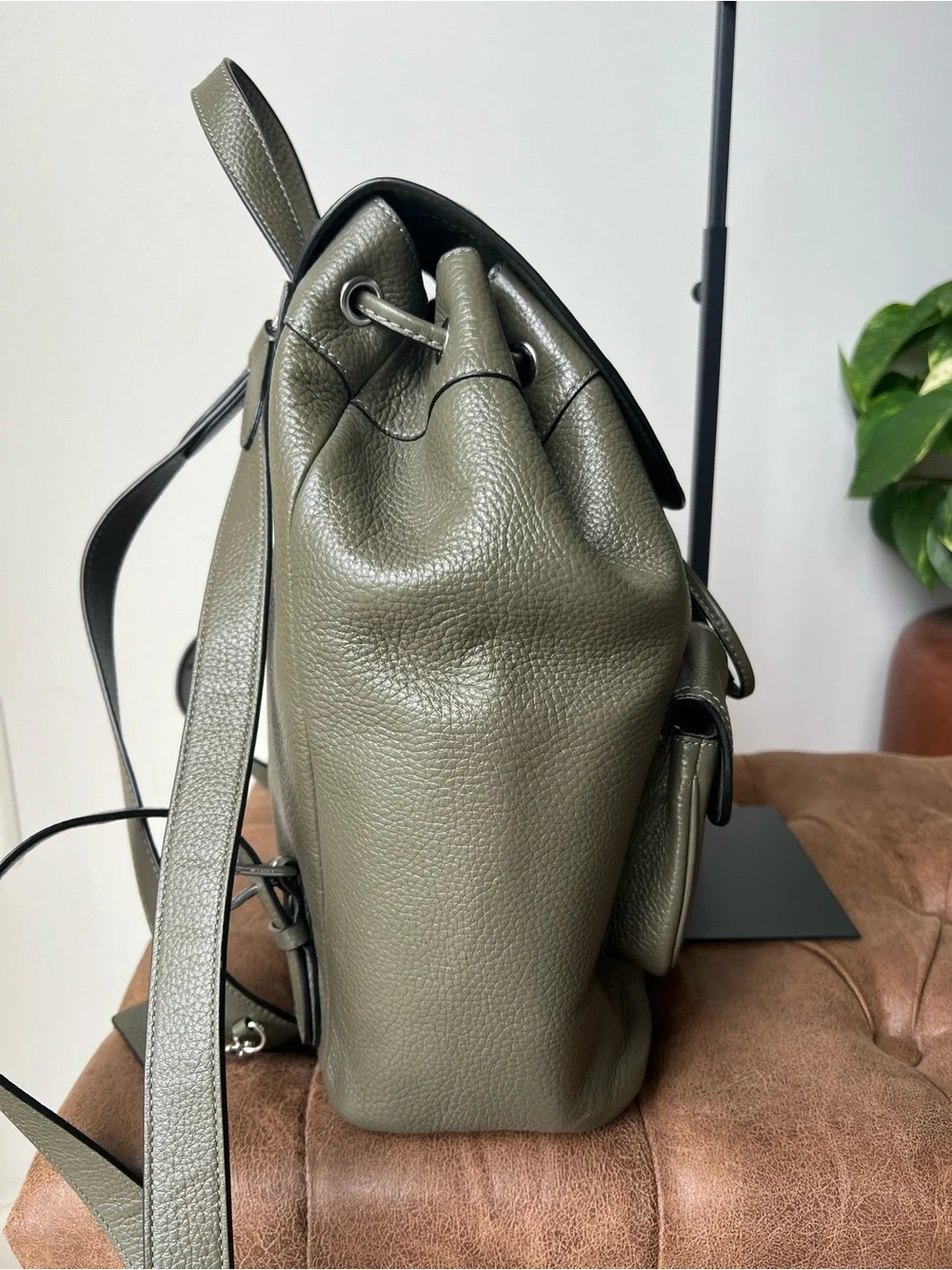 Coach pebbled leather