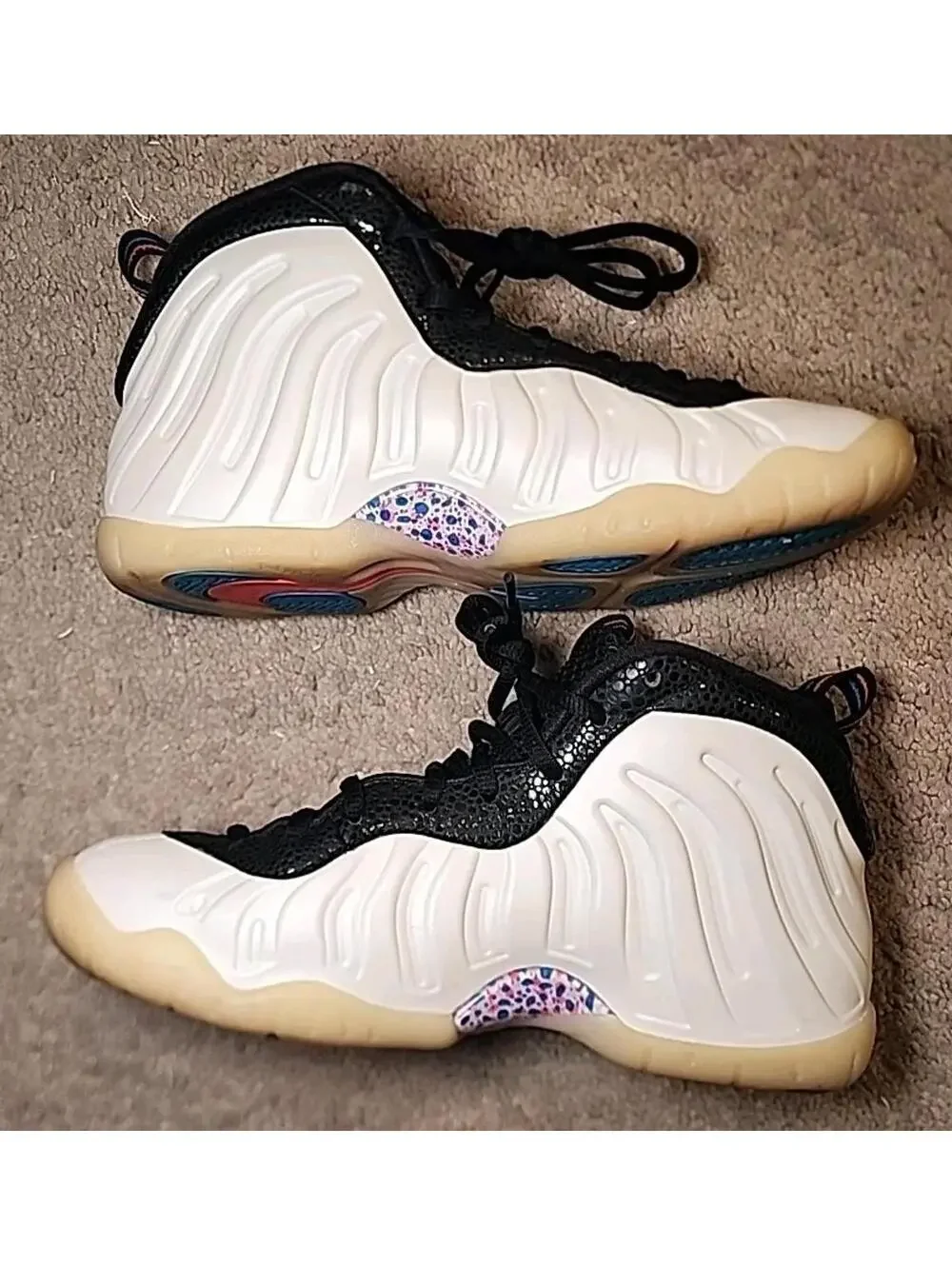Size 5 (GS) - Nike Little Posite Pro Mid 3D