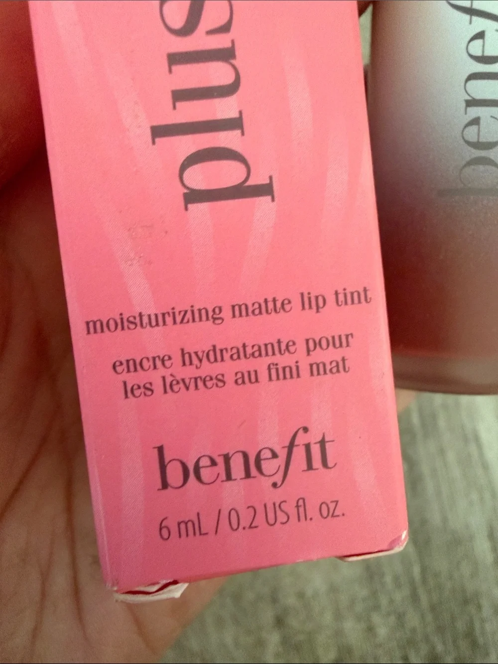 Benefit PlushTint Moisturizing Matte Lip Tint – French Toast Pink