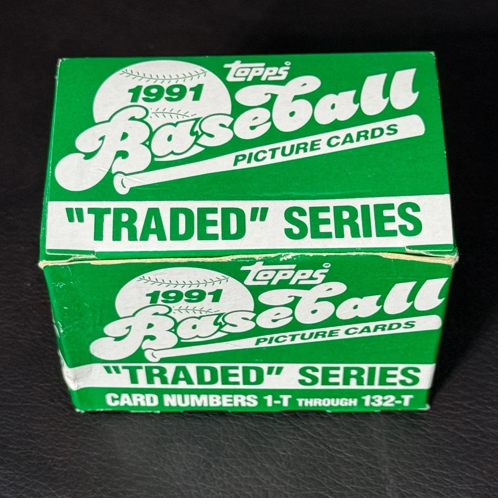 1991 Topps Traded Baseball Series Box Set 132 Cards 1-T to 132-T Jeff Bagwell RC