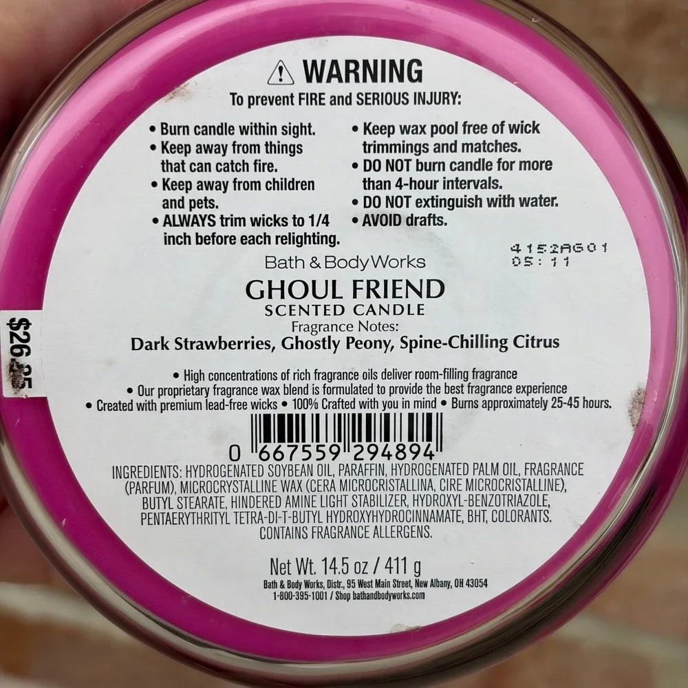 Bath & Body Works bath body