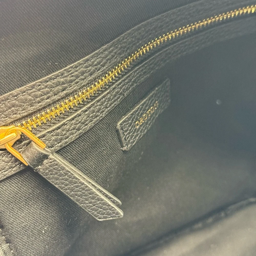 🆕 OROTON 🧿 NWOT Lilly Small Backpack, Black Leather