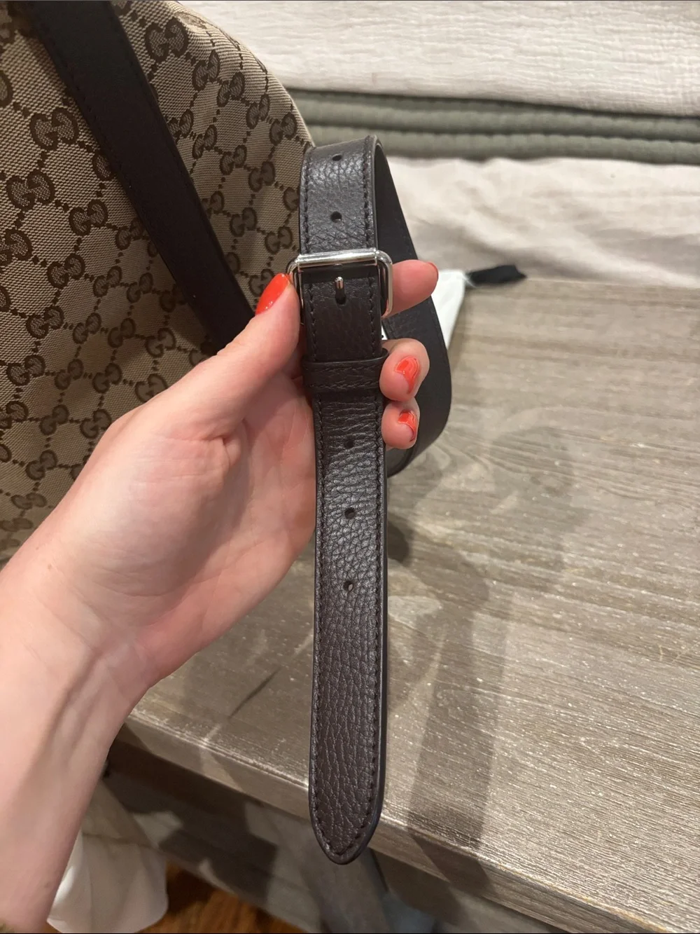 Gucci duffel bag