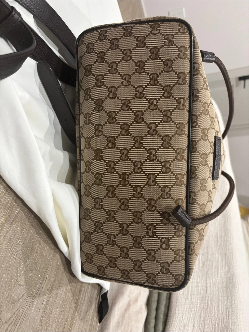 Gucci duffel bag