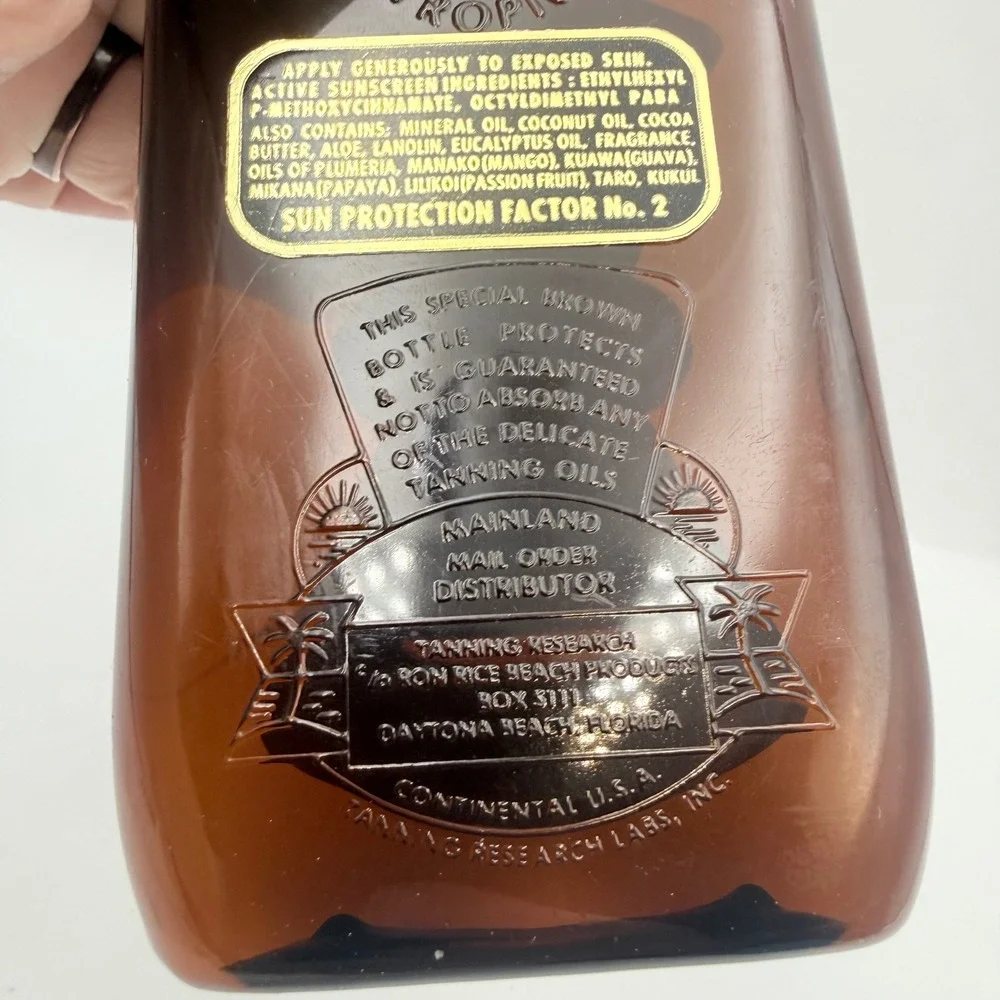 Hawaiian Tropic vintage hawaiian