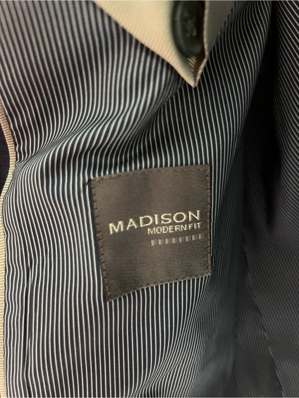 Madison Dark Navy Single-Breasted Sport Coat