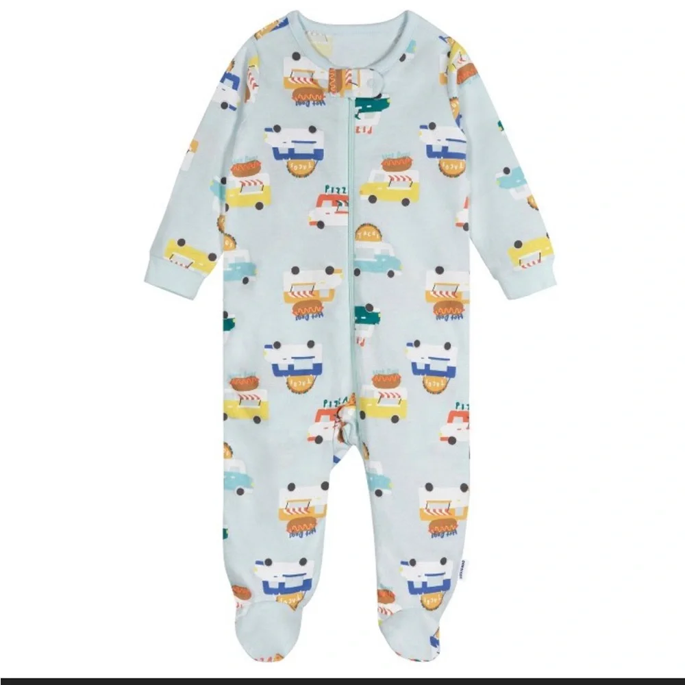 Onesies Brand Baby Boys 4 pack Sleep n’ Play 6-9 months