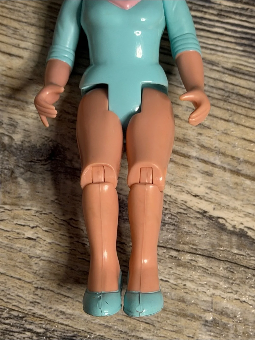 Fisher Price Loving Family Mom Dollhouse Figure replacement blonde blue shirt