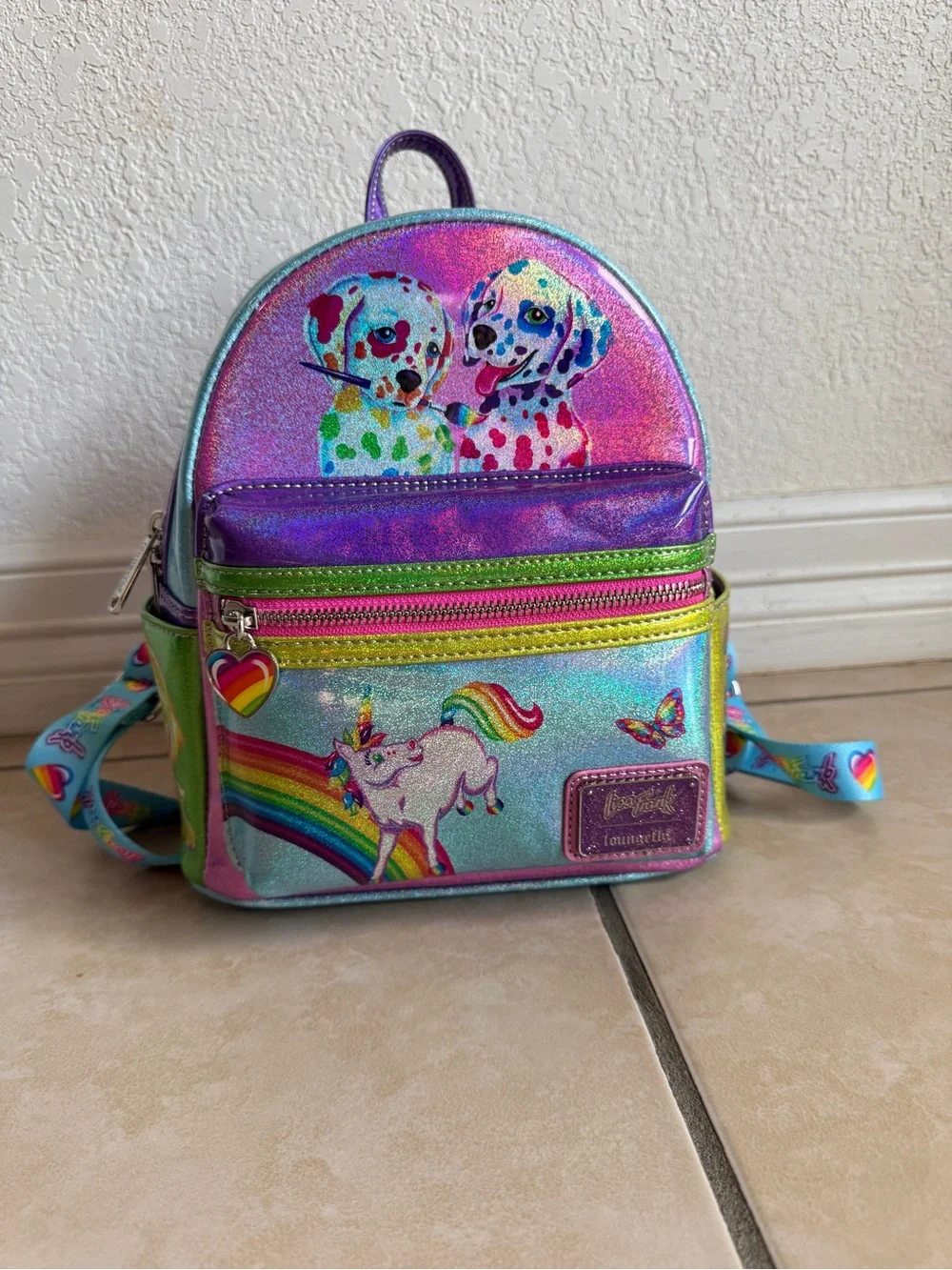 Loungefly iridescent mini