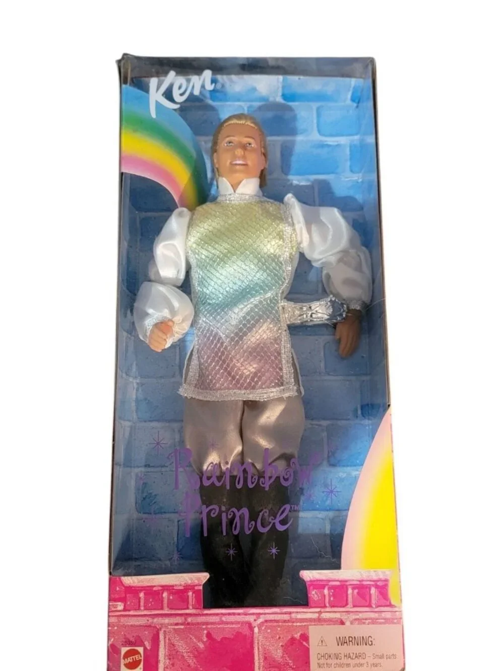 Barbie Rainbow Prince Ken Doll 1999 Mattel No. 26359 Collectors Vintage New