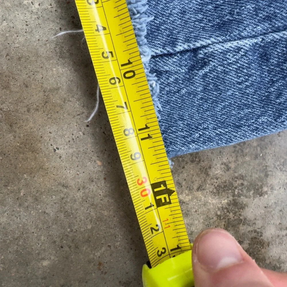 Vintage Levi's 501 Cut Off Denim Jorts Workwear Gorpcore Blue Size 30 (d1a)