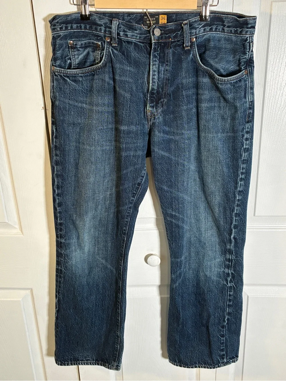 J.Crew Bootcut Jeans Men's 36x30 Dark Wash Denim