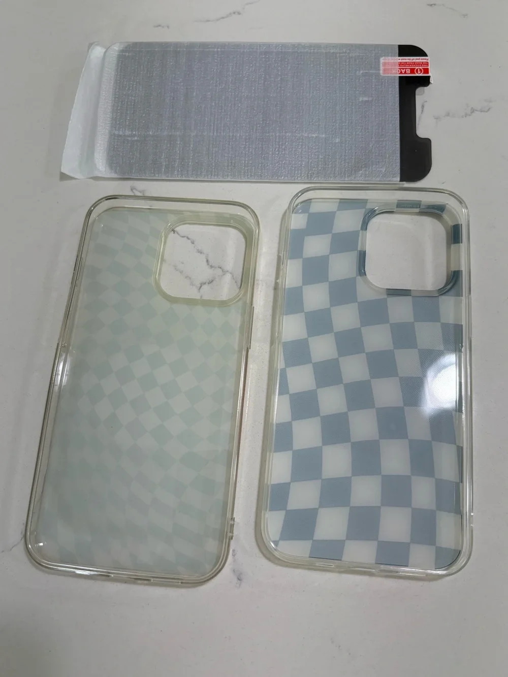 iPhone 13 Pro Case | 2-pack twist checkered design