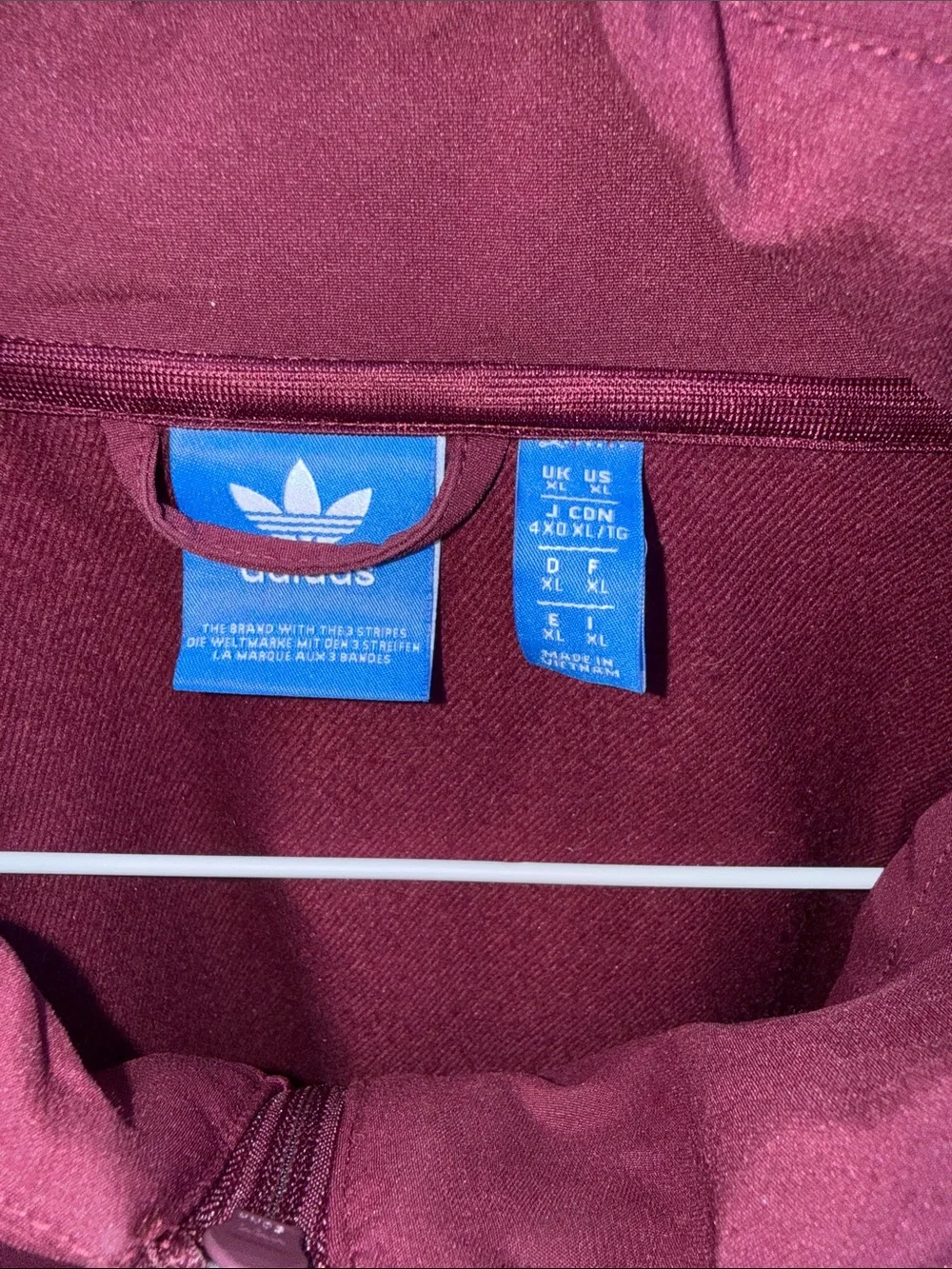 adidas hooded windbreaker