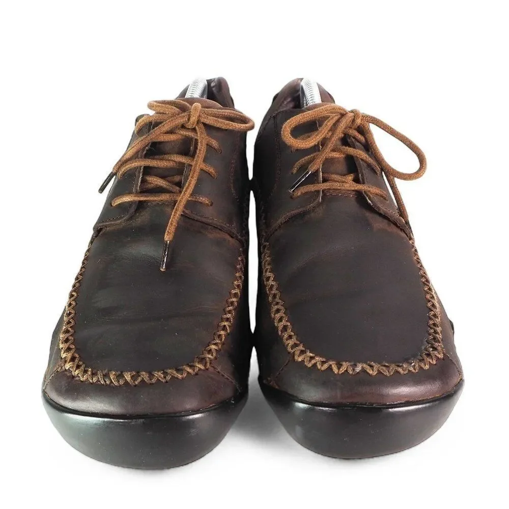 Wolverine ICS Weston‎ Moc Toe Casual Leather Sneakers Brown W05822 Men's 10M