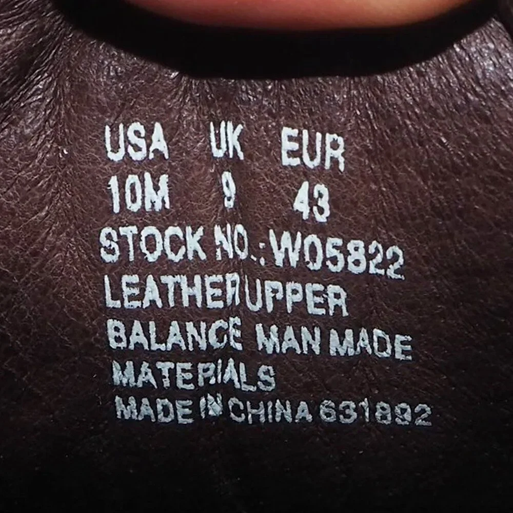 Wolverine ICS Weston‎ Moc Toe Casual Leather Sneakers Brown W05822 Men's 10M